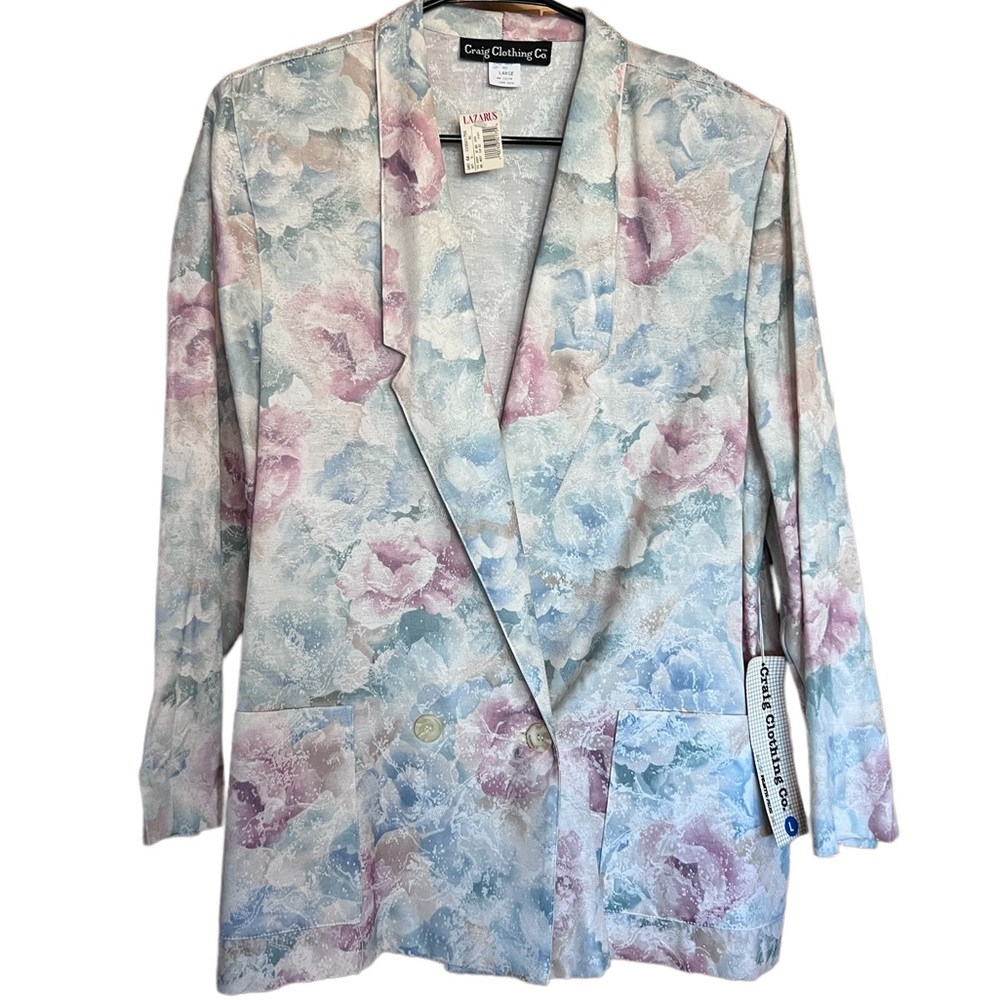 Deadstock 80’s Pastel Blazer Craigs Clothing co